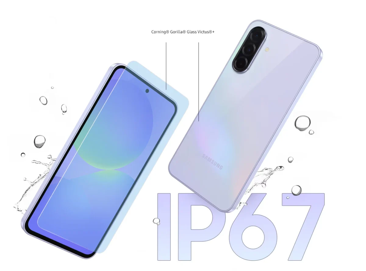 Galaxy A36 Water Resistant