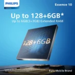 Philips Essense 10 (128GB/3GB; 13MP Dual Camera; 5000mAh) - Image 3