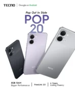 Tecno Pop 20 (128GB/4GB; 13MP Dual Camera; 5000mAh) - Image 2