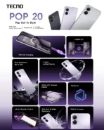 Tecno Pop 20 (128GB/4GB; 13MP Dual Camera; 5000mAh) - Image 3