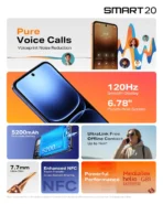 Infinix Smart 20 (128GB/4GB; 8MP Dual Camera; 5200mAh) - Image 2