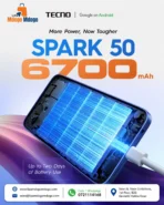 Tecno Spark 50 (128GB/4GB; 50MP Triple Camera; 6700mAh) - Image 4