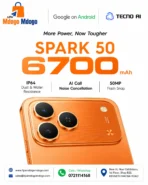 Tecno Spark 50 (128GB/4GB; 50MP Triple Camera; 6700mAh) - Image 2