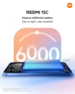 Redmi 15C (128GB/4GB; 50MP Dual Camera; 6000mAh) - Image 4