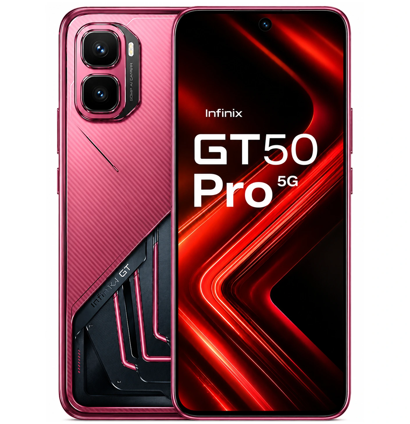 Infinix-GT50-Pro-Red-Blaze.webp Infinix GT50 Pro (256GB/12GB; 50MP Dual Camera; 6500mAh) - Image 1