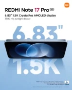Redmi Note 17 Pro 5G (512GB/8GB; 50MP Dual Camera; 8340mAh) - Image 3